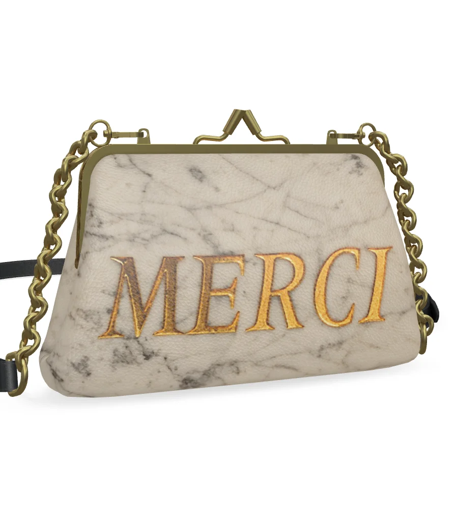 The Jocelyne Frame Bag in Merci
