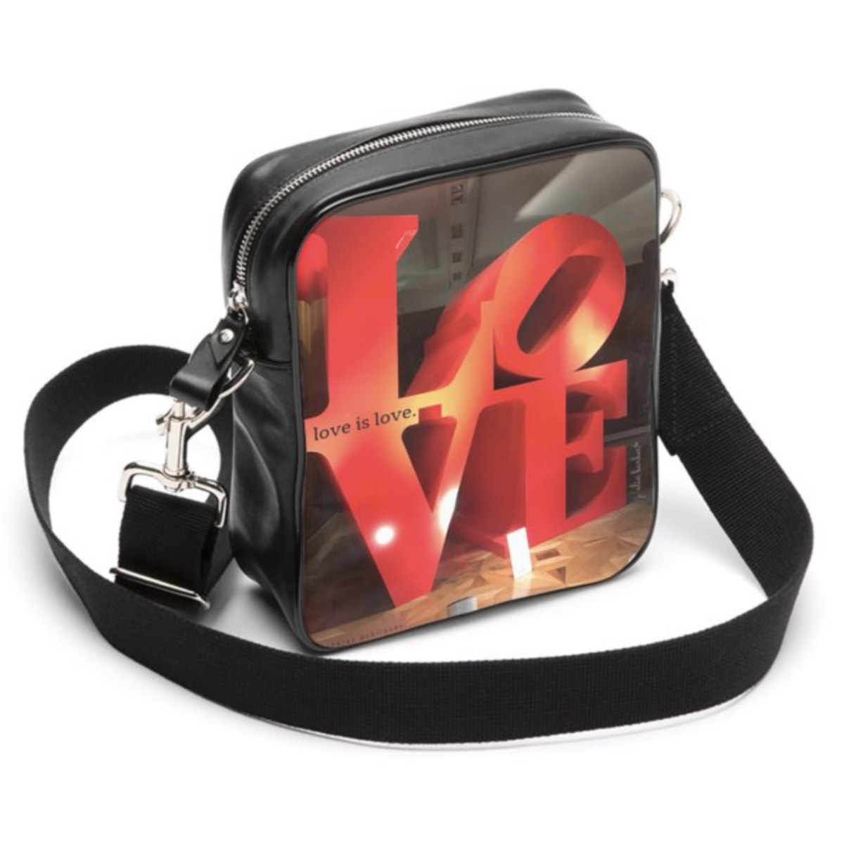 The Alannah All Leather Middle Sister Messenger in "Spotlight on Love"
