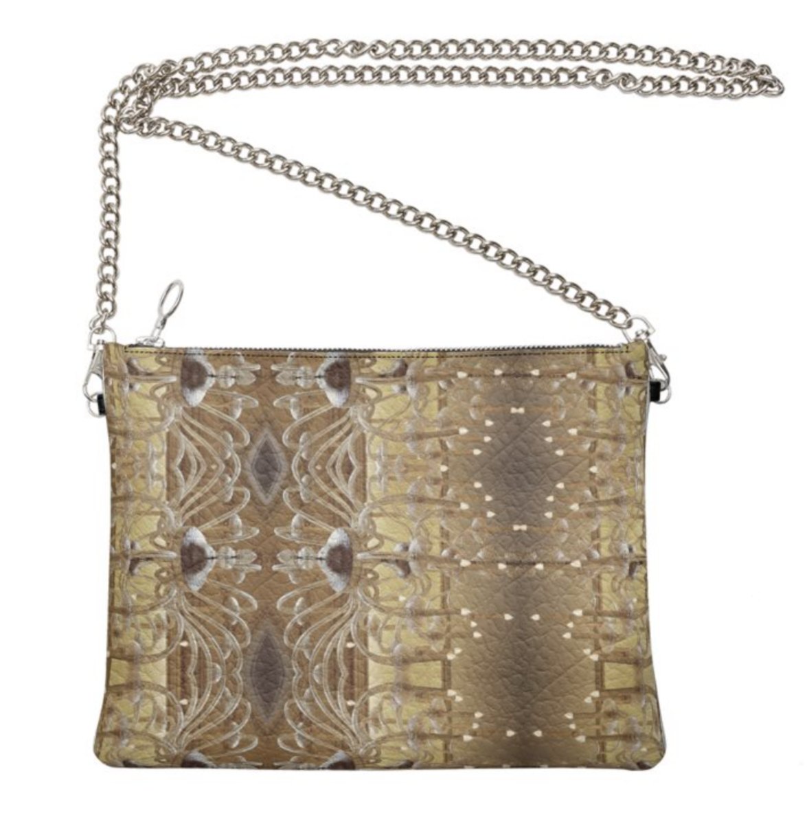 The Ann Marie Leather & Chain Crossbody in "The Piedmont"