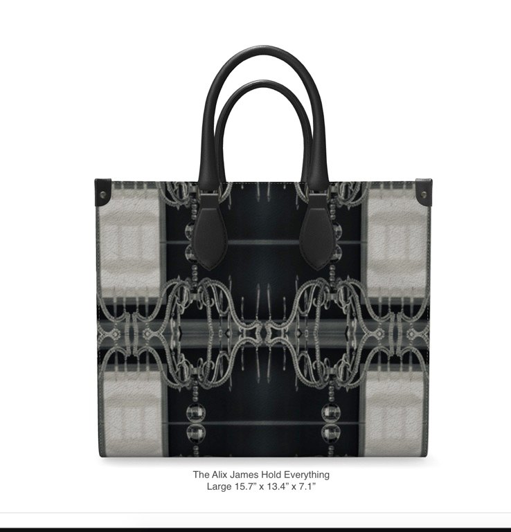 The Judith Elizabeth Leather Shopper  in "Bootleg Swing"