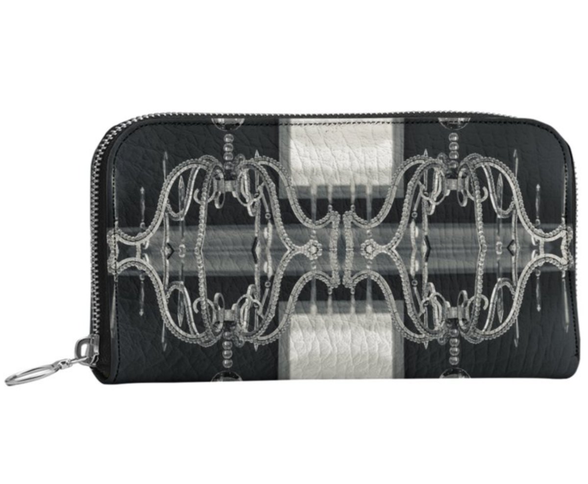 The Jules All Leather Wallet Purse in "Bootleg Swing"