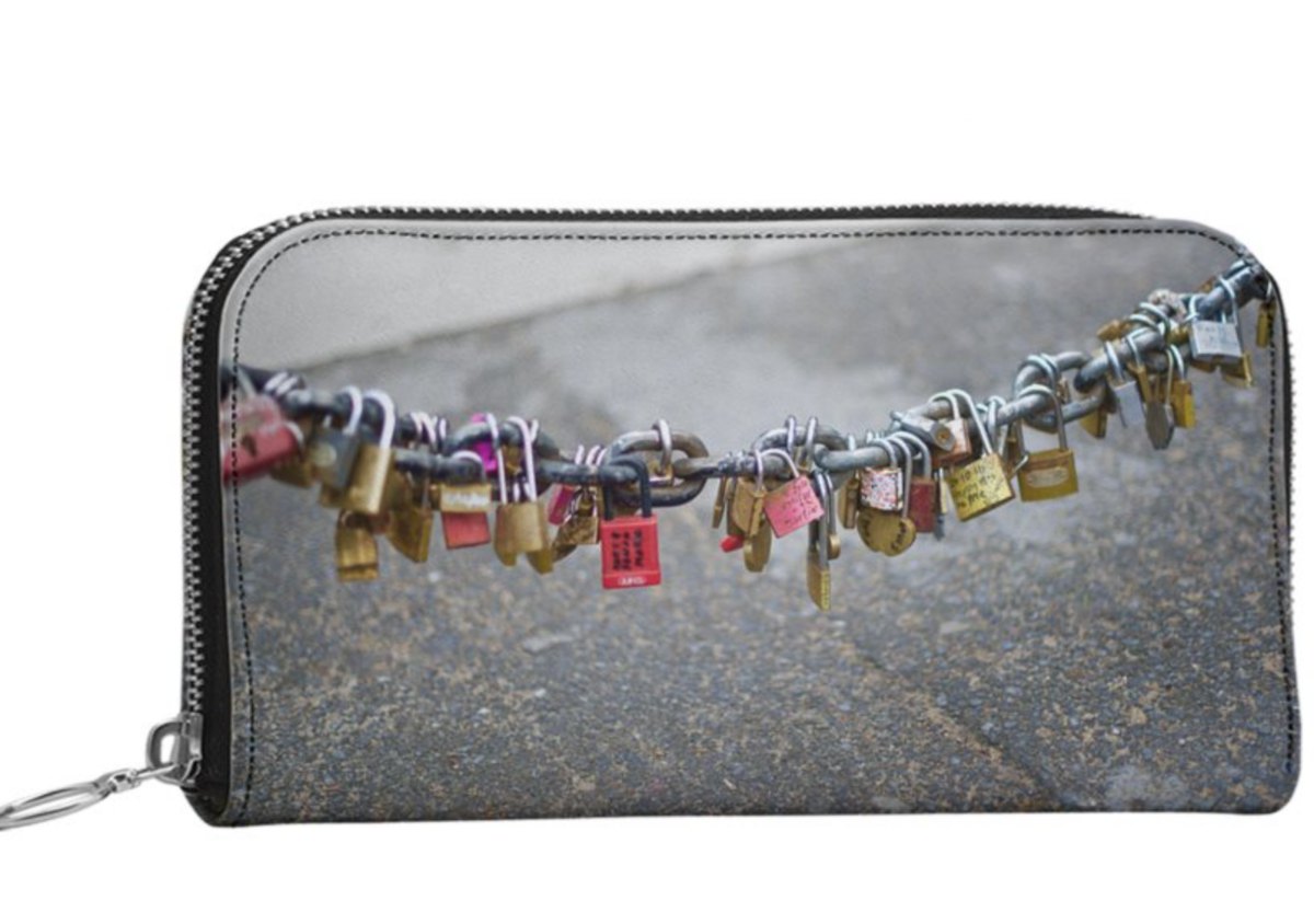 The Jules All Leather Wallet Zip Purse