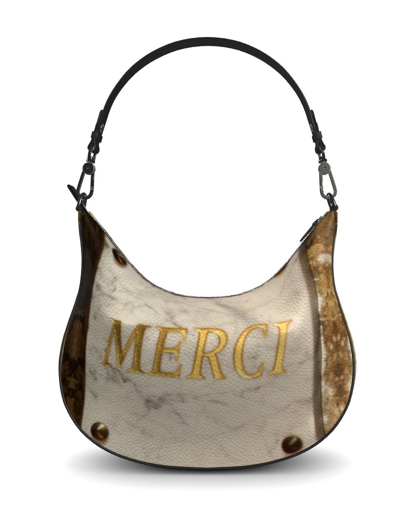 The M. Brown Town Curvy Hobo in "Merci"