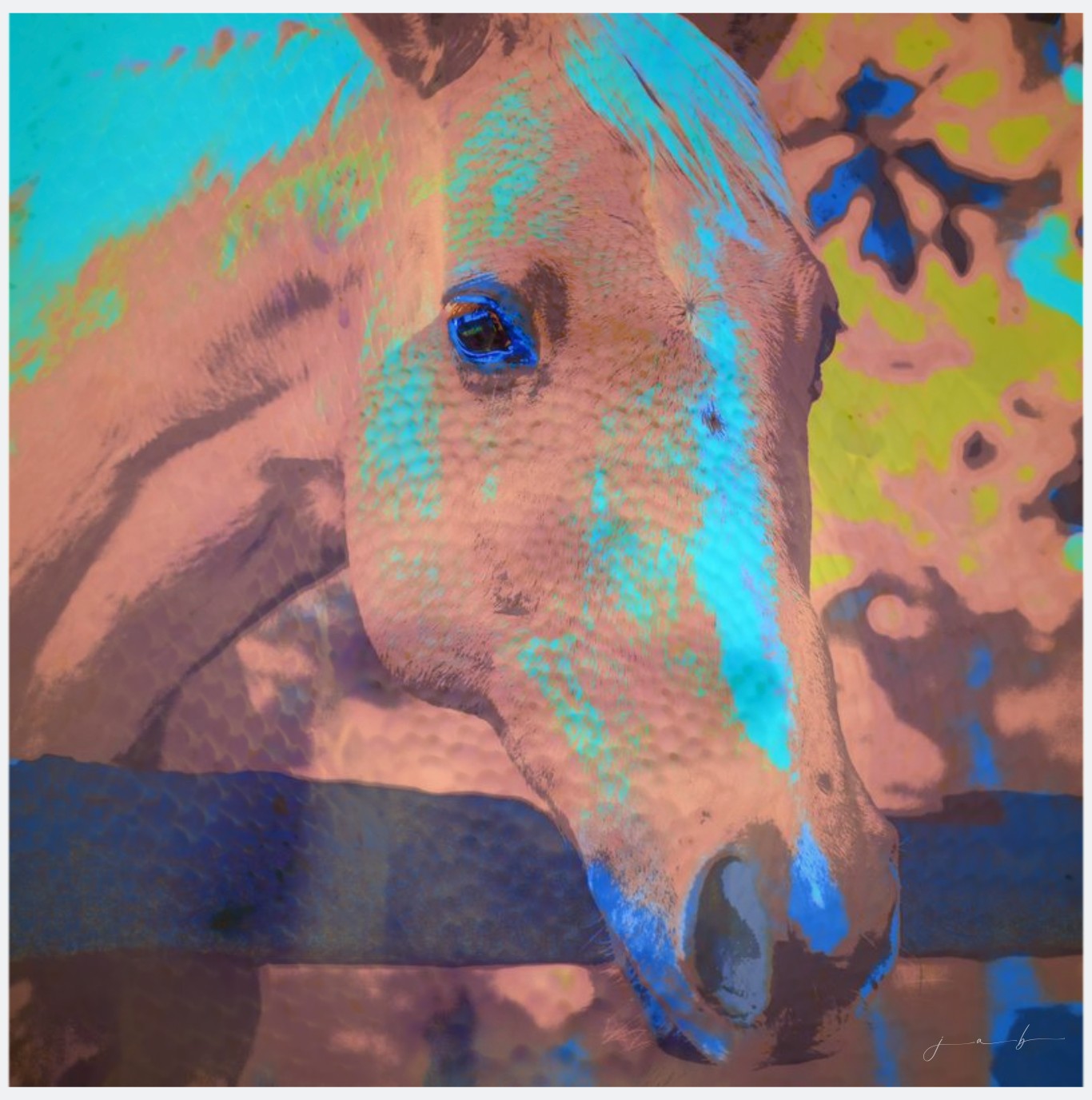 蛇 → 馬 (Snake into Horse) — Zodiac Crossing | Layered Composition